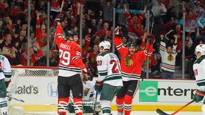 Bickell Saad Chicago Blackhawks Minnesota Wild liga NHL končnica