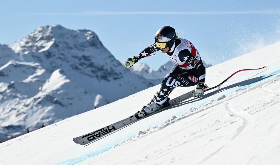 Lindsey Vonn ponižala tekmice, Štuhec solidna