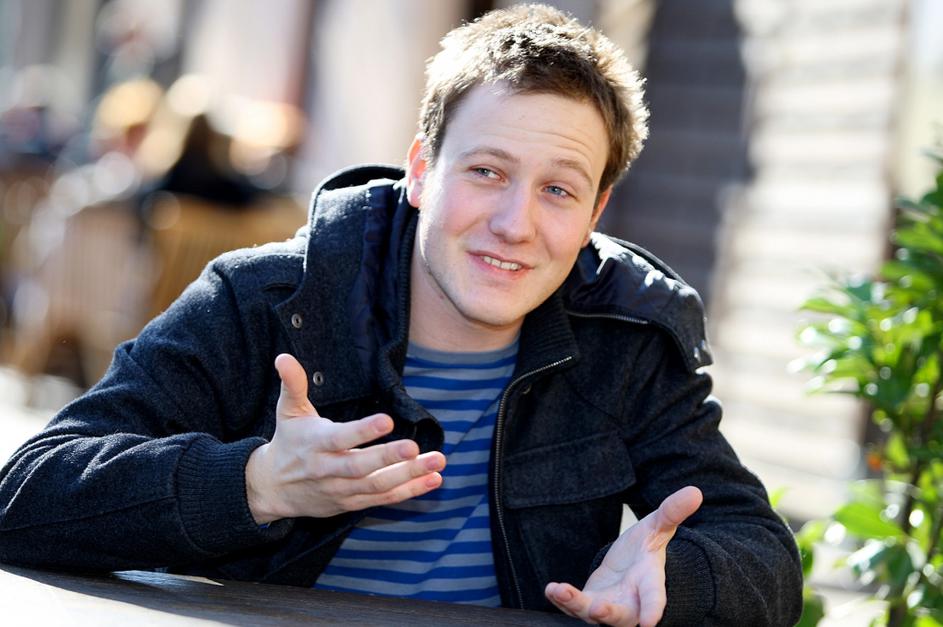 &lt;slovenija&gt; 18.03.2009 Klemen Slakonja, intervju, Ljubljana, foto: Bostjan