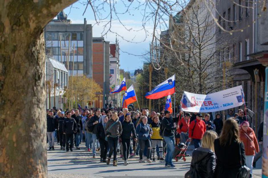 protest Maribor | Avtor: Jure Banfi, mariborinfo.com