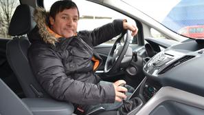 Bojan Emeršič v fordu C-max