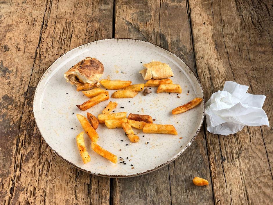 ostanki hrane na krožniku | Avtor: Profimedia