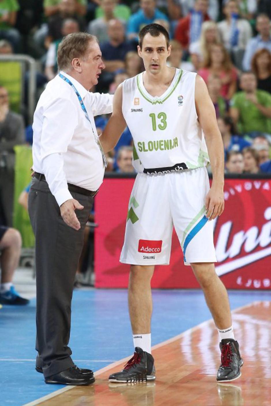 Slovenija Italija EuroBasket Stožice Ljubljana Maljković Lorbek | Avtor: Saša Despot