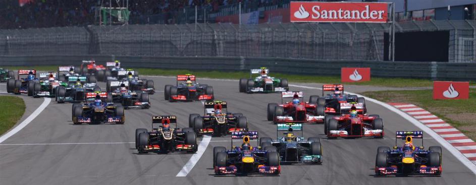 Vettel Webber Nürburgring VN Nemčije velika nagrada formula 1 dirka