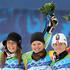 olimpijske igre Vancouver veleslalom srebrna Tina Maze podelitev šopek