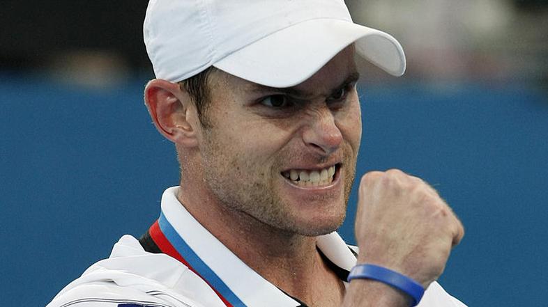 Andy Roddick je po zmagi v polfinalu pokazal svoje zobe. (Foto: Reuters)