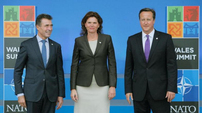 Alenka Bratušek na vrhu Nata