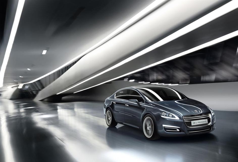 Serijski primerek Peugeotovega modela 508 pričakujemo jeseni na avtosalonu v Par