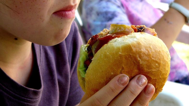 razno 11.10.12. hamburger, otrok, malica, nezrava prehrana, debelost, hrana, fot