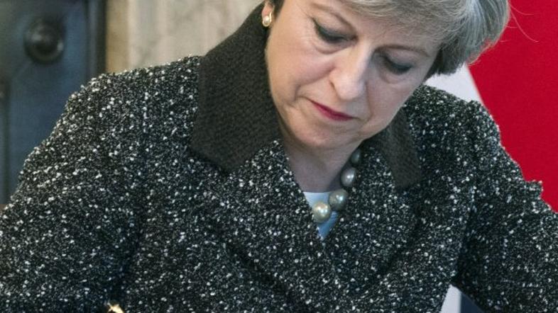 Theresa May, pismo o Brexitu