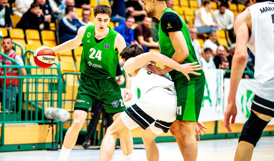 Slovenski dvoboj po drami za točko v korist Krke