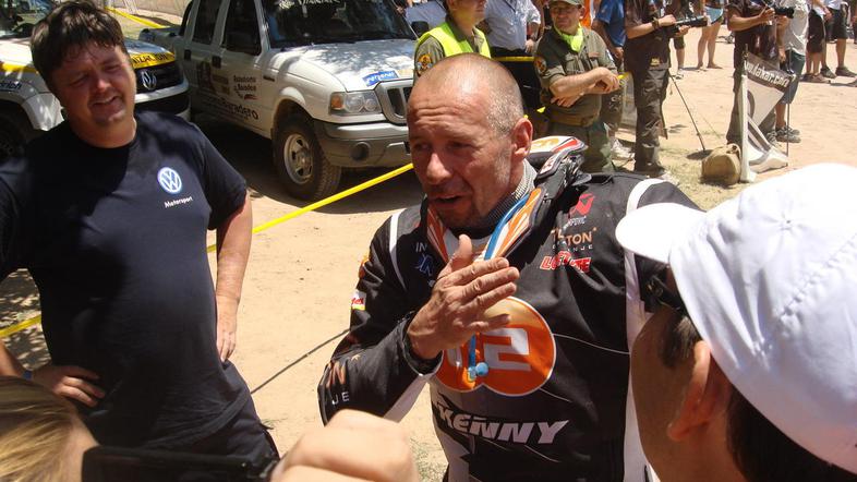 Miran Stanovnik, po zadnji etapi relija Dakar