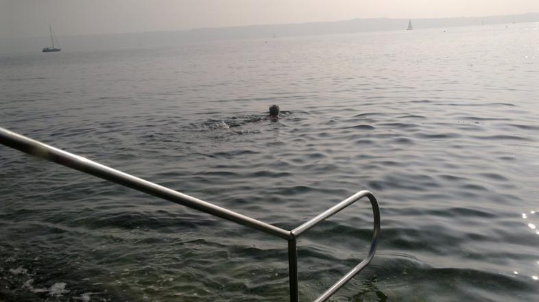 Poznooktobrsko kopanje v Piranu