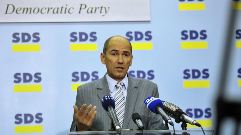 Janez Janša, SDS