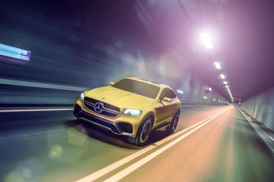Mercedes-benz GLC coupe koncept