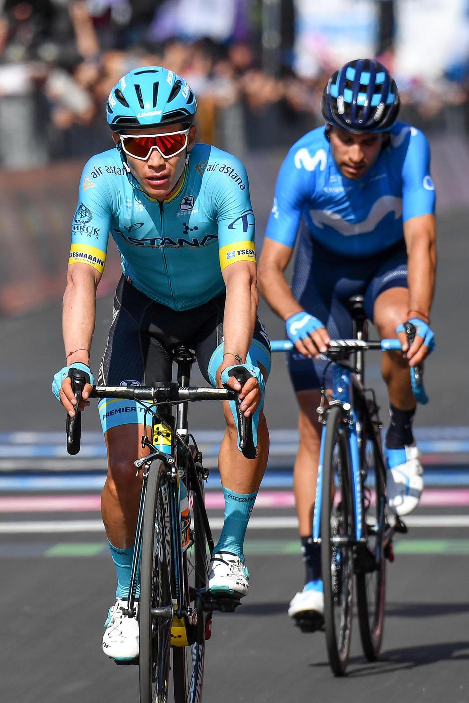 Miguel Angel Lopez in Mikel Landa | Avtor: Epa