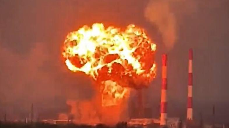 Soči eksplozija napad skladišče goriva