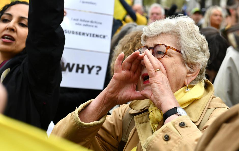 Protest proti monarhiji v Londonu | Avtor: Profimedia