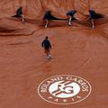 Roland Garros OP Francije dež