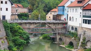 Kapucinski most, Kamniti most, Škofja Loka