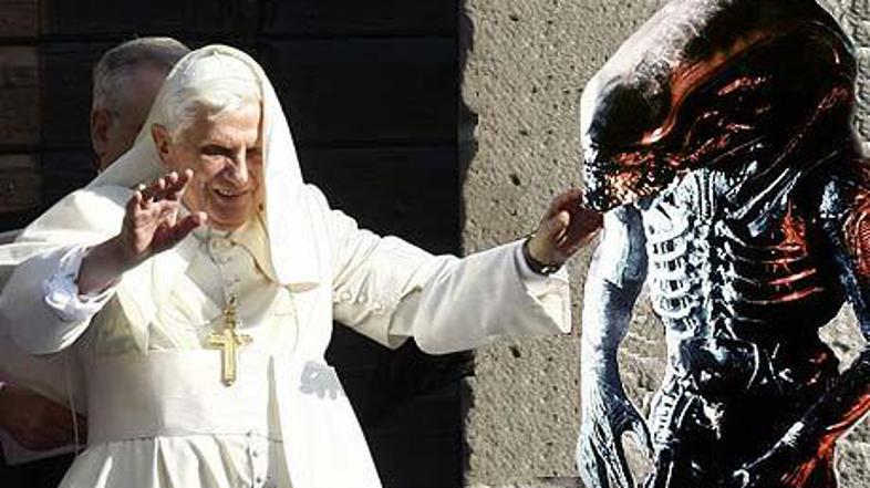 Vatikan ima pomisleke o tem, da smo ljudje edina inteligentna bitja v vesolju. 