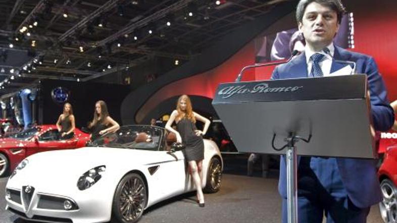 Luca de Meo je dvignil roke nad italijansko športno znamko.