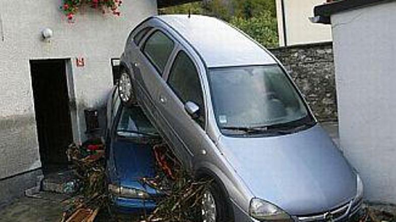 Že prve slike s terena so dale vedeti, da bo škoda ogromna.