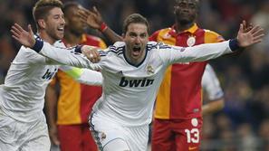 Higuain Ramos Real Madrid Galatasaray Liga prvakov četrtfinale