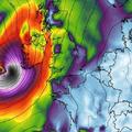 Vremenska karta, tropska nevihta po orkanu Helene