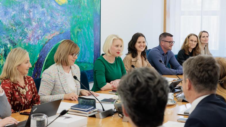 Urška Klakočar Zupančič, začasni vodje poslanskih skupin