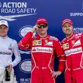 kimi raikkonen valtteri bottas sebastian vettel