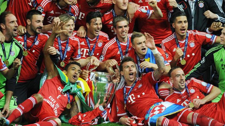 Ribery Schweinsteiger Luiz Gustavo Mandžukić Borussia Dortmund Bayern Liga prvak