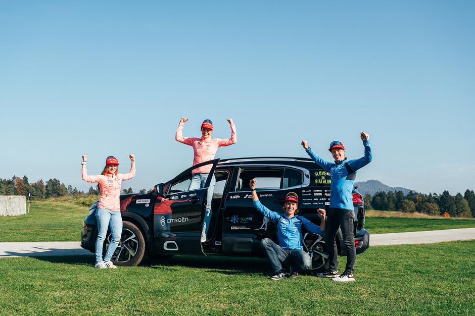 Citroen in tekači | Avtor: Emil Frey