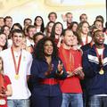 Michael Phelps je skupaj z drugimi olimpijci gostoval pri Oprah Winfrey.