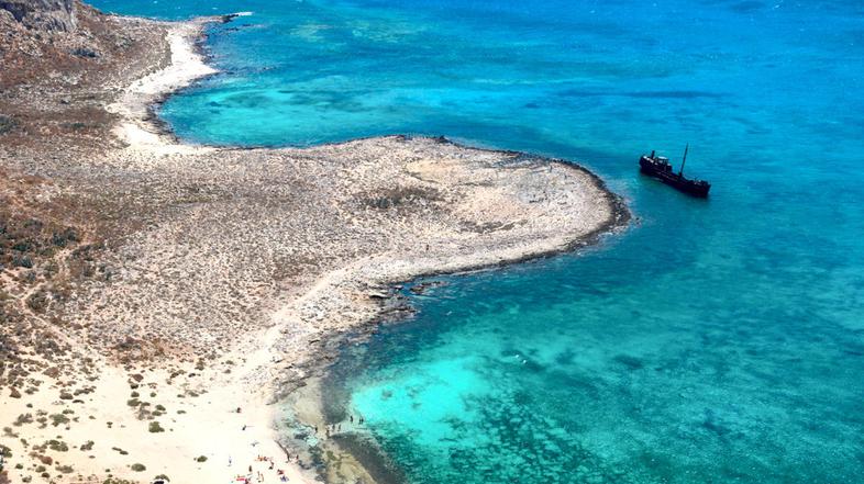 Zaliv Balos, Kreta, Grčija