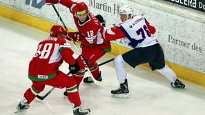 Slovenija Belorusija evropski izziv turnir Innsbruck hokej