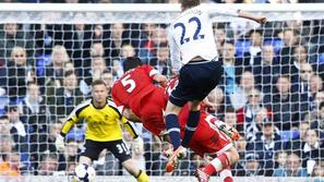 Sigurdsson Boruc Tottenham Hotspur Southampton Premier League Anglija liga prven