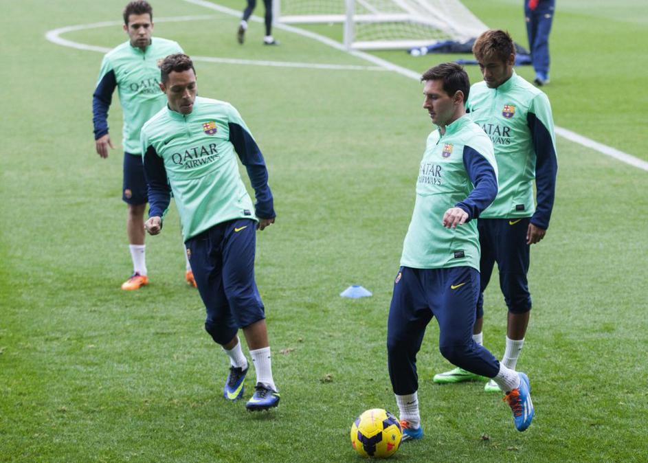 barcelona trening 