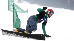Sport 18.01.2014 Zan Kosir, svetovni pokal, paralelni veleslalom, Rogla, smucanj