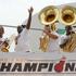 trubači trobente ansambel bend Miami Heat parada proslava naslov NBA
