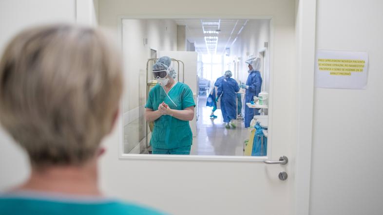 Covid-19, UKC Ljubljana