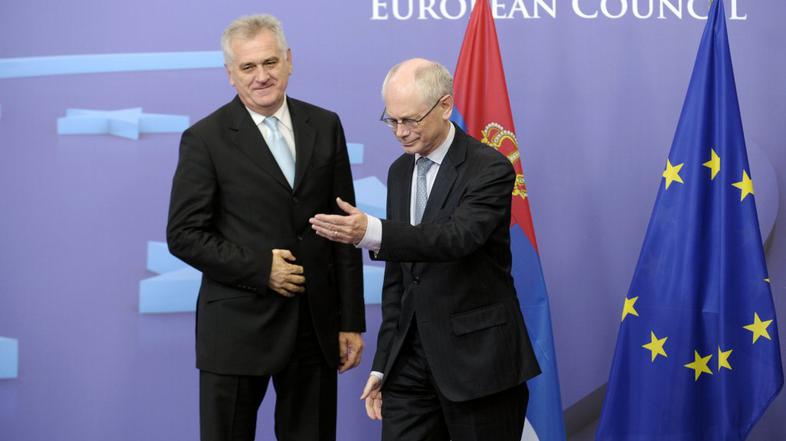 Tomislav Nikolić in Herman van Rumpuy