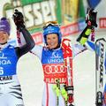 Tina Maze Riesch Schild Flachau slalom svetovni pokal alpsko smučanje