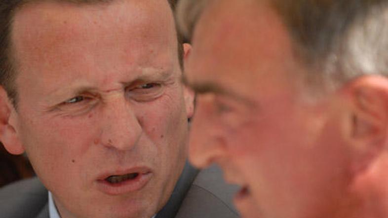 Kristjan Janc je bil eden od močnejših členov stranke SLS, najhujšo opozicijo pa