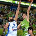 Slovenija Grčija EuroBasket Stožice Ljubljana Dragić Bourousis