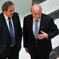 Michel Platini Sepp Blatter Uefa Fifa