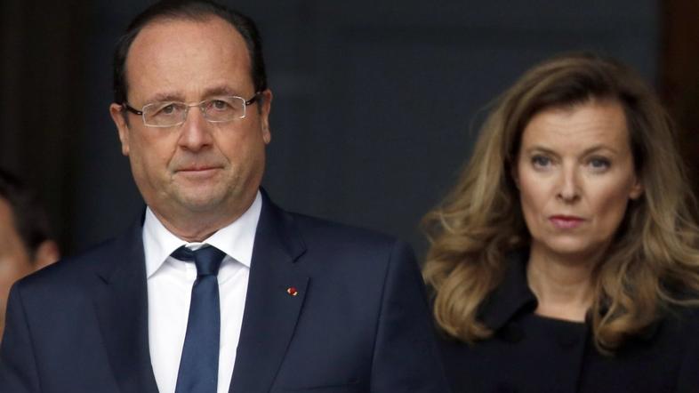 Francois Hollande Valerie Trierweiler