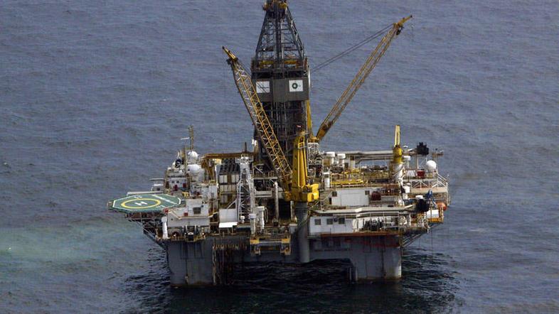 Naftna ploščad v Mehiškem zalivu. (Foto: Reuters)