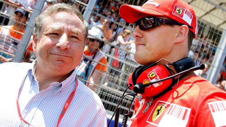 Jean Todt Michael Schumacher Ferrari