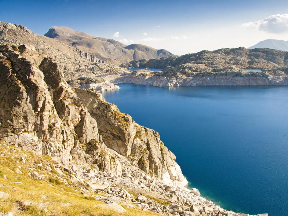 Jezero Colomina, Pireneji, Španija